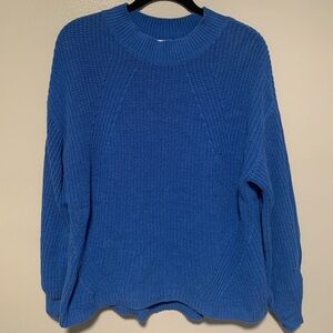 Old Navy Vibrant Blue Knit Pullover